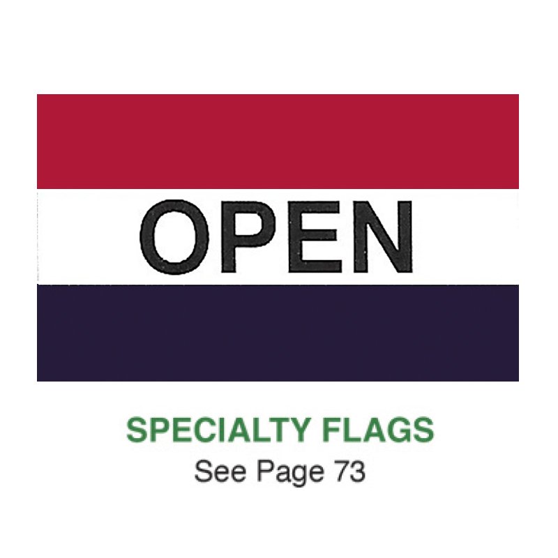 specialty OPEN flag